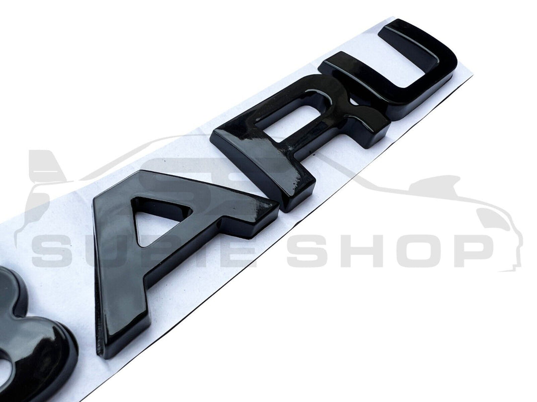 Metal 'SUBARU' Rear Tailgate Decal Badge Emblem For Subaru Impreza WRX Forester