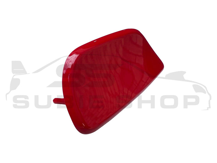 Genuine Headlight Washer Cap Cover 2011 - 14 Subaru Impreza G3 WRX STi RH Red