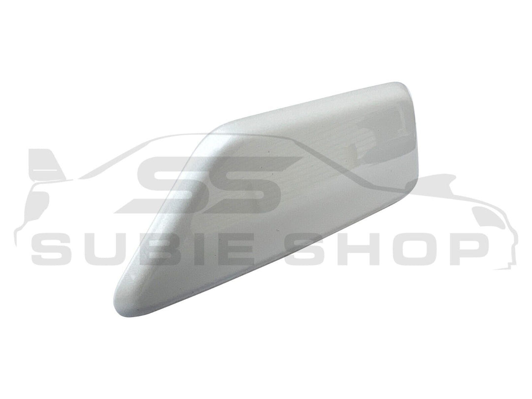 New Genuine Headlight Washer Cap Cover 09 - 11 Subaru Liberty White 37J Left LH