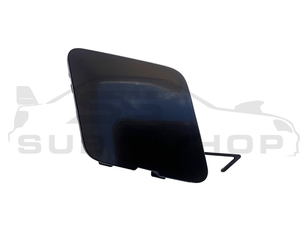 GENUINE Subaru Liberty 09 - 11 Front Bumper Bar Tow Hook Cap Cover Matt Black