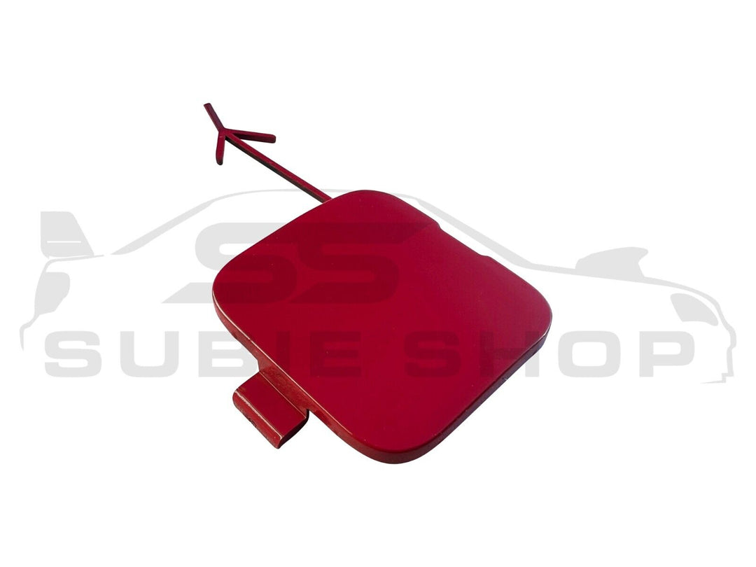 GENUINE Subaru VA WRX Sti 2015 -21 Rear Bumper Bar Tow Hook Cap Cover Red Light