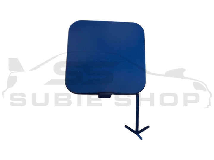 GENUINE Subaru Impreza G3 WRX STi 08 -14 Rear Bumper Bar Tow Hook Cap Cover Blue