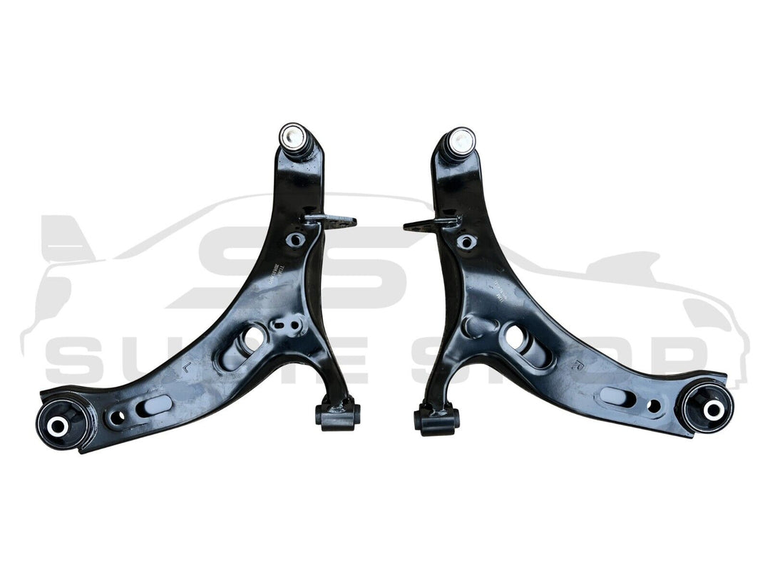 Front Lower Control Arms Pair Left Right Set Bush for 09 - 14 Subaru Outback BR