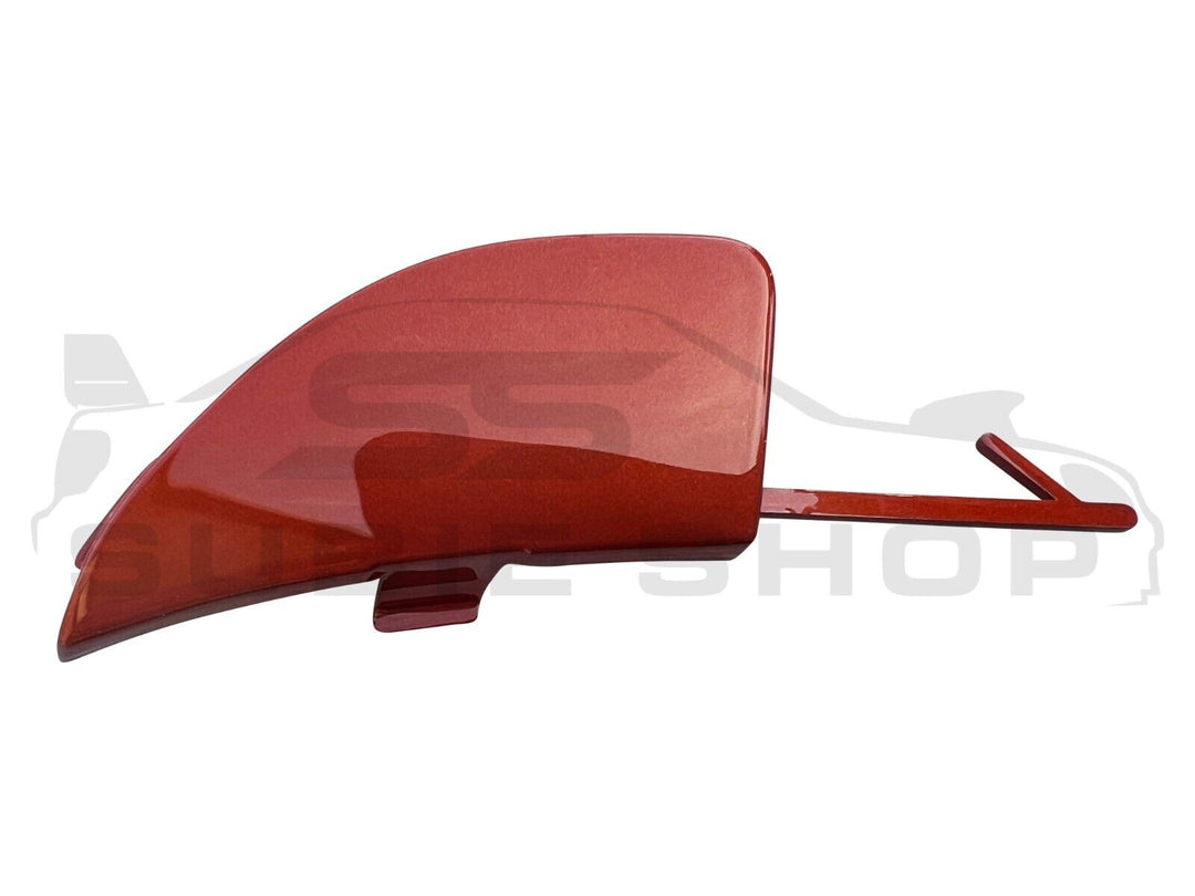 New GENUINE Toyota 86 15 - 21 Front Bumper Bar Tow Hook Cap Cover Red Orange H8R