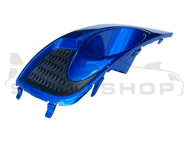 Genuine Subaru Impreza 11-14 WRX STi Fog Light Bezel Cover Surround Blue 02C RH