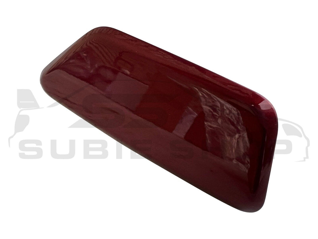 New Genuine Headlight Washer Cap Cover 09 -11 Subaru Liberty Maroon Red H2Q Left