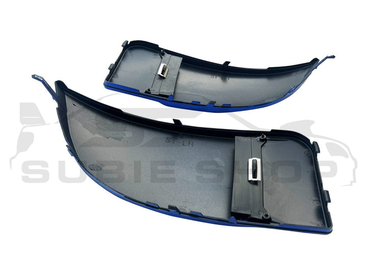 Front Bumper Bar Fog Light Covers For 03 - 05 Subaru Impreza WRX STi Blobeye GD