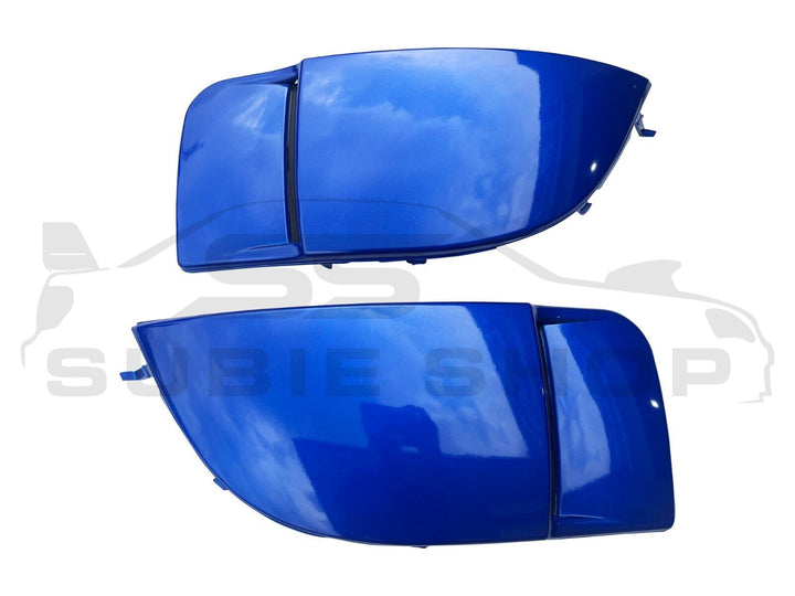 Front Bumper Bar Fog Light Covers For 03 - 05 Subaru Impreza WRX STi Blobeye GD