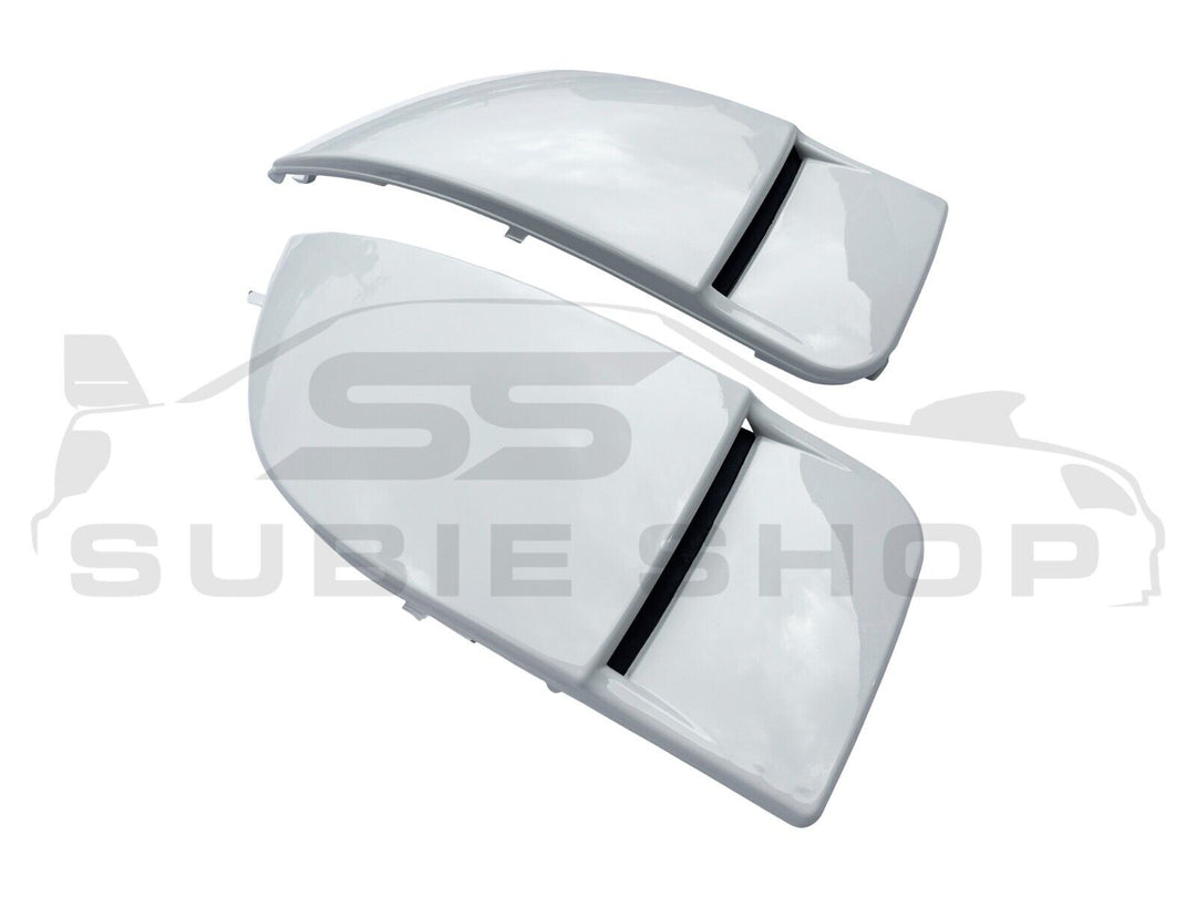 Front Bumper Bar Fog Light Covers For 03 - 05 Subaru Impreza WRX STi Blobeye GD