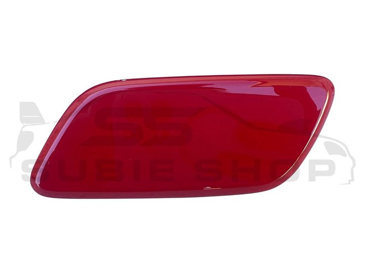 New Genuine Headlight Red Washer Cap Cover 17-21 Subaru Impreza VA WRX STi LH