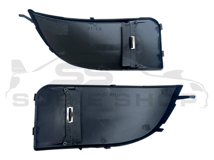 Front Bumper Bar Fog Light Covers For 03 - 05 Subaru Impreza WRX STi Blobeye GD