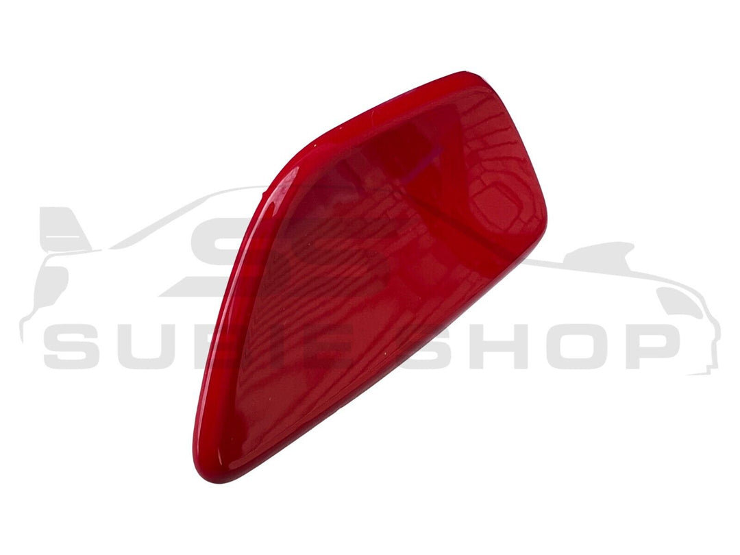 Genuine Headlight Washer Cap Cover 2011 - 14 Subaru Impreza G3 WRX STi LH Red