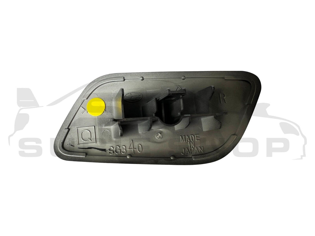 Genuine Headlight Washer Cap Cover 2016 -18 Subaru Forester SJ XT Right Grey 61K