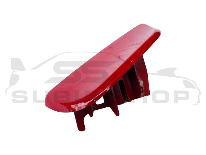 Genuine Headlight Washer Cap Cover 2011 - 14 Subaru Impreza G3 WRX STi LH Red