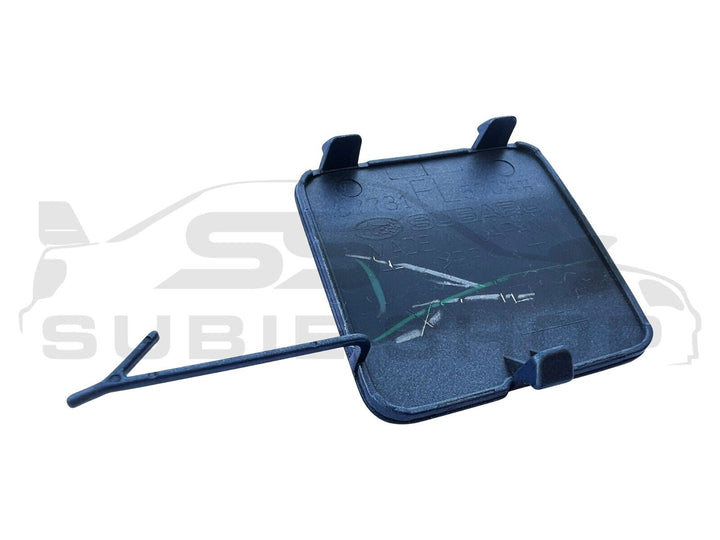 New GENUINE Subaru XV GT 17 - 22 Rear Bumper Bar Tow Hook Cap Cover Blue J8U