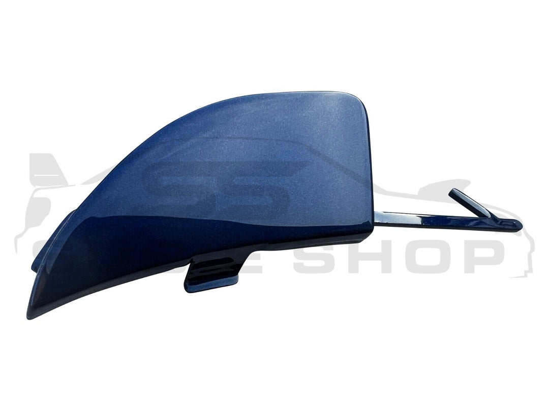 New GENUINE Toyota 86 2015 - 21 Front Bumper Bar Tow Hook Cap Cover Blue K3X