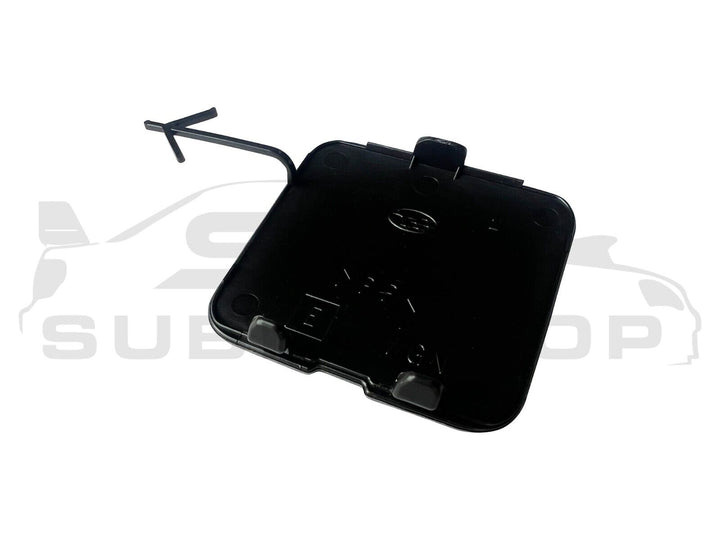 GENUINE Subaru Liberty Wagon 09-14 Rear Bumper Bar Tow Hook Cap Cover Matt Black