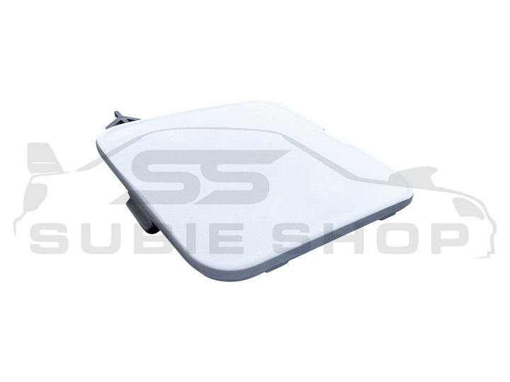 GENUINE Subaru Liberty Wagon 09 -14 Rear Bumper Bar Tow Hook Cap Cover White K1X