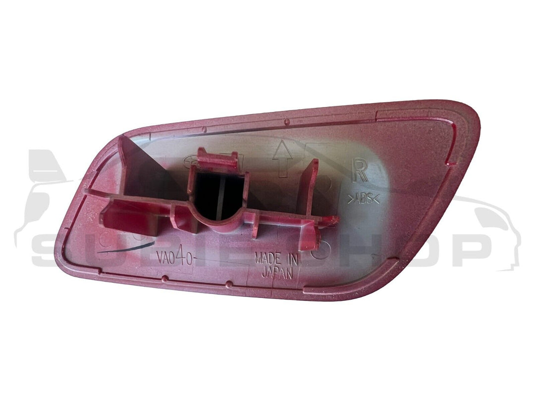 New Genuine Headlight Red Washer Cap Cover 17-21 Subaru Impreza VA WRX STi RH