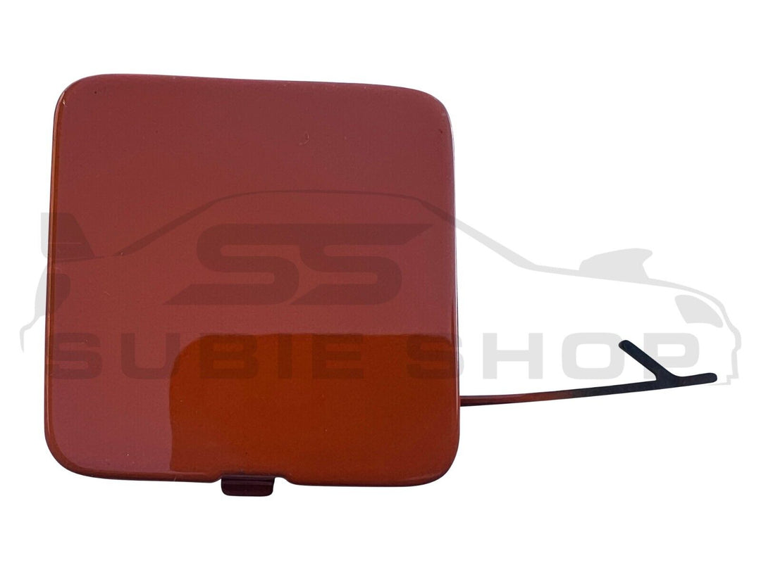 New GENUINE Subaru XV GT 17-22 Rear Bumper Bar Tow Hook Cap Cover Red Orange PAK