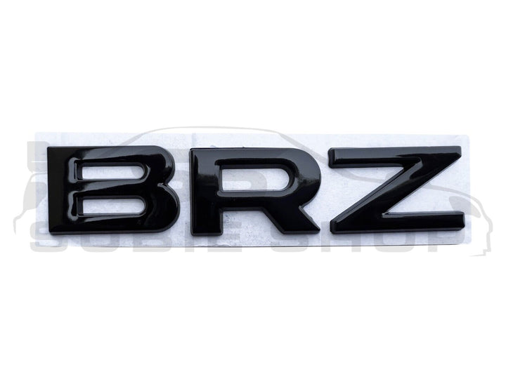 Metal 'BRZ' Rear Tailgate 3D Boot Decal Badge Emblem For 12 - 23 Subaru BRZ