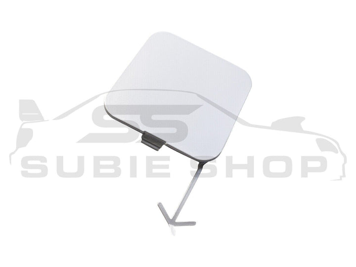 GENUINE Subaru Impreza 2012-16 GP GJ Rear Bumper Bar Tow Hook Cap Cover White K1