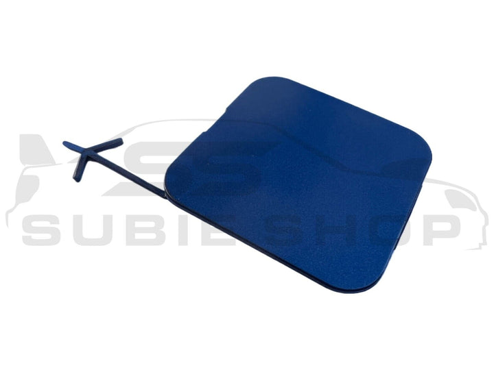 GENUINE Subaru Impreza G3 WRX STi 08 -14 Rear Bumper Bar Tow Hook Cap Cover Blue