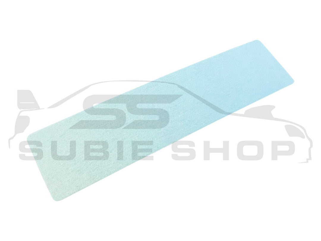 GENUINE OEM Subaru Recaro Seat Metal Aluminum Label WRX STi Sticker Decal S203