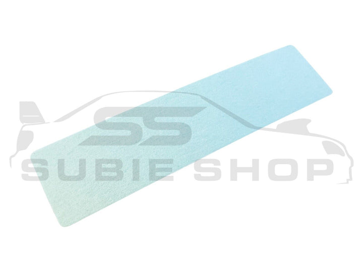 GENUINE OEM Subaru Recaro Seat Metal Aluminum Label WRX STi Sticker Decal S203