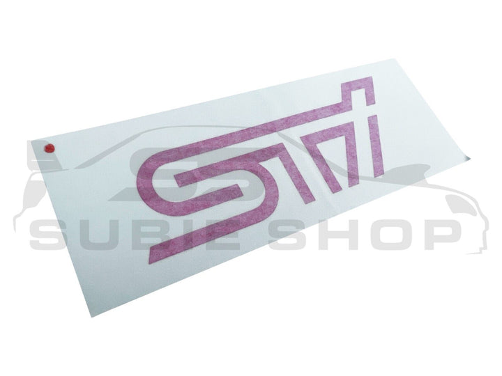 GENUINE OEM Subaru Impreza Blob 03-05 GD WRX STi Front Fog Cover Sticker Decal 2