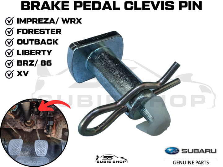 GENUINE Subaru Liberty Forester Outback Impreza BRZ 86 XV Clevis Pin Brake Pedal