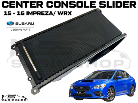 New Genuine OEM Center Console Slider Lid Cup Holder 2016 Subaru Impreza WRX GJ