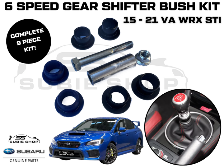 GENUINE Subaru VA WRX STi 6 Speed 2015 -21 Gear Shifter Knuckle Joint Bushes Set