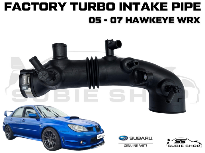 GENUINE Turbo Inlet Air Intake Pipe 05 -07 Subaru Impreza Hawkeye WRX GD EJ255