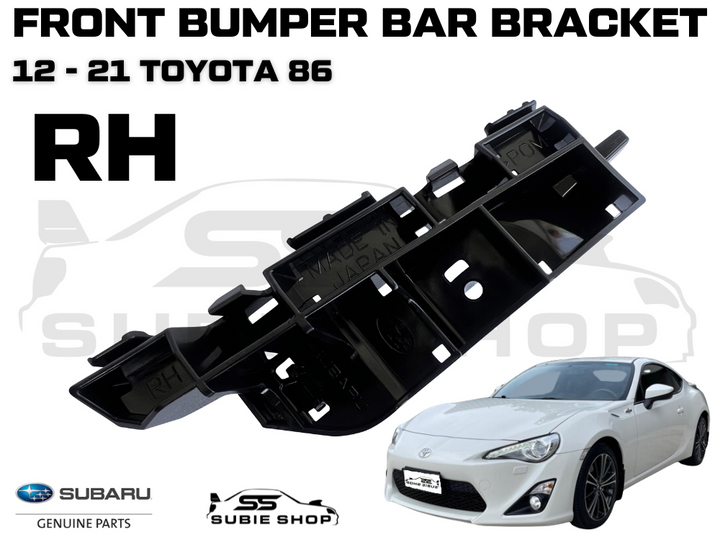 New GENUINE OEM Toyota 86 2012 - 21 Front Bumper Bar Bracket Slider Right RH R