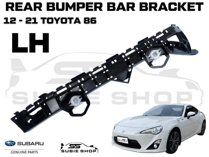 New GENUINE OEM Toyota 86 2012 - 21 Rear Bumper Bar Bracket Slider Left LH L