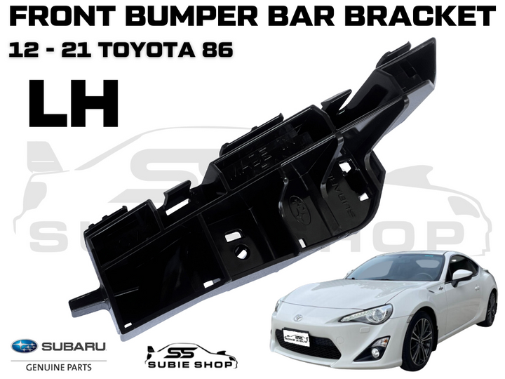 New GENUINE OEM Toyota 86 2012 - 21 Front Bumper Bar Bracket Slider Left LH L