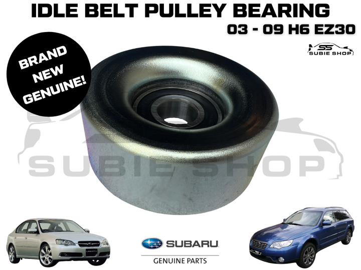 Genuine Subaru Liberty Outback Gen 4 H6 03-09 Idle Belt Pulley Bearing EZ30 3.0L