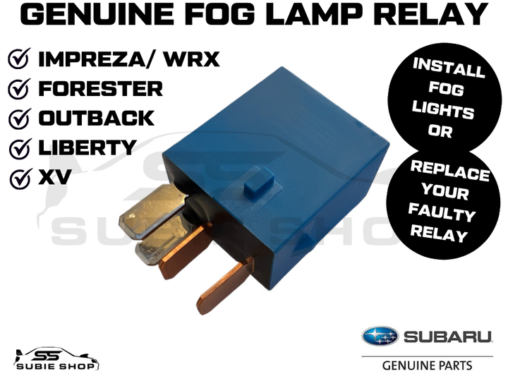 New Genuine Subaru Impreza Liberty Forester Outback XV Light Fog Lamp Blue Relay