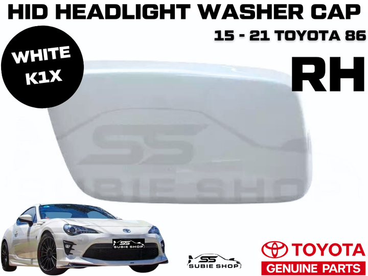 NEW Genuine OEM Toyota 86 2015 -21 Headlight Washer Cap Cover Right RH White K1X