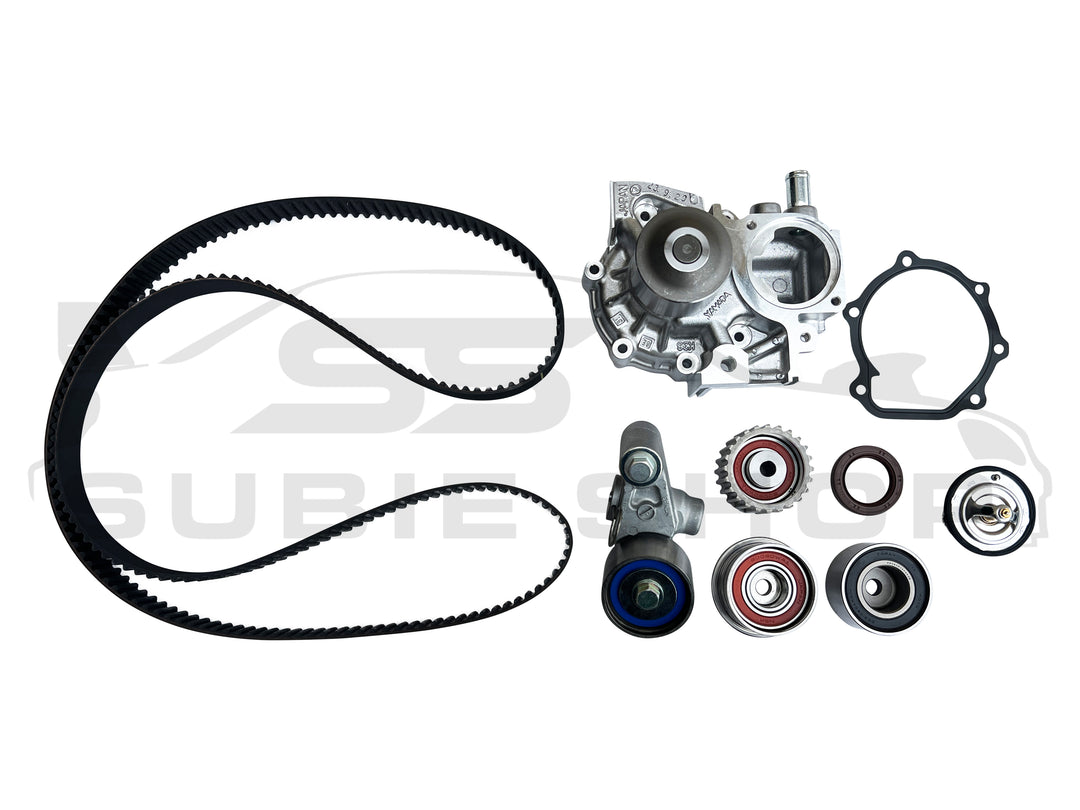 Genuine OEM Subaru Forester SH 2008 - 10 SOHC Timing Belt Water Pump Thermostat Kit