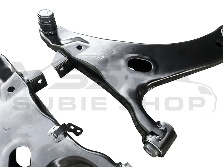 Right Left Pair Front Lower Control Arms Bush for 08 - 14 GH G3 Subaru Impreza WRX