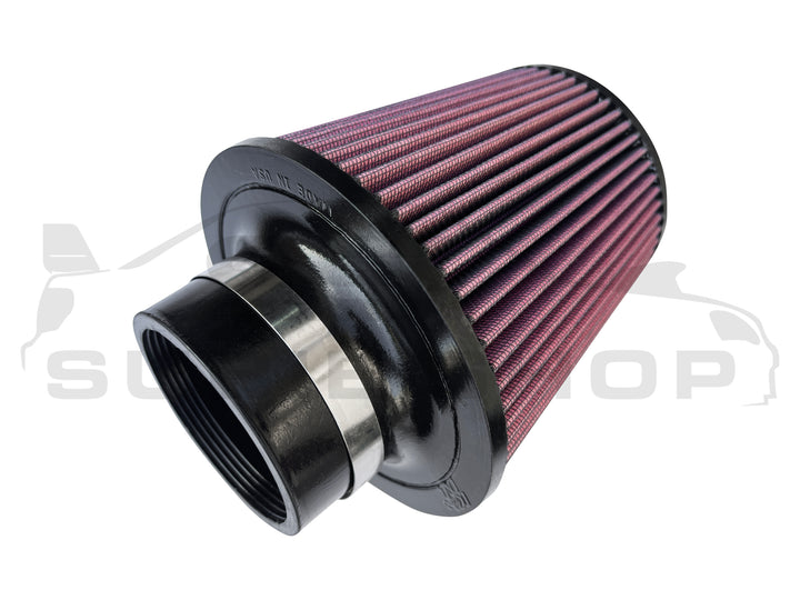 Process West 72mm Cold Air Intake K&N Hi Flow Filter for Subaru WRX & STI 08 -14