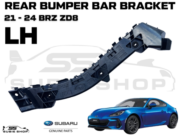 New GENUINE OEM Subaru BRZ ZD8 21 - 24 Rear Bumper Bar Bracket Slider Left LH L