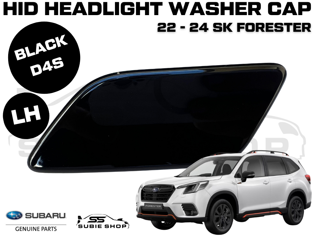 New Genuine Subaru Forester SK Headlight Washer Cap Cover 22 - 24 Left Black D4S