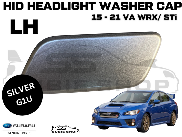 New Genuine Headlight Silver Washer Cap Cover 15-17 Subaru Impreza VA WRX STi LH