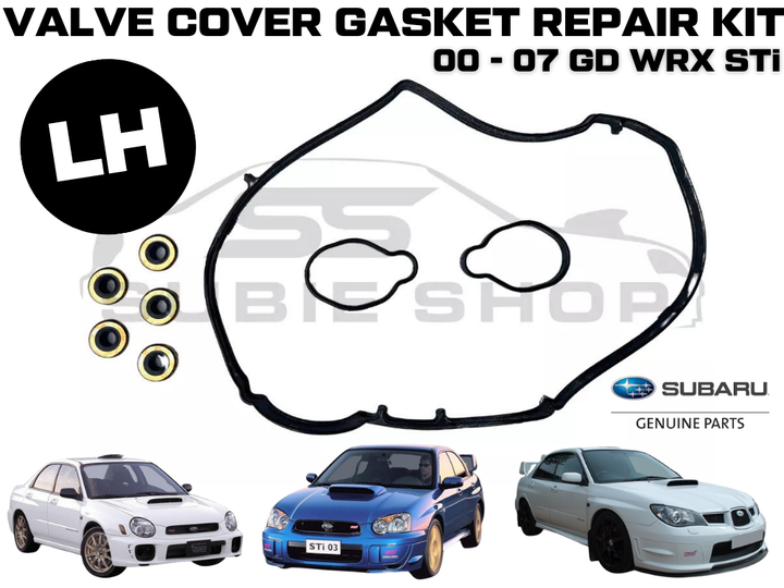 GENUINE Subaru Impreza GD STi Engine Valve Tapper Rocker Cover Gasket Seals Set