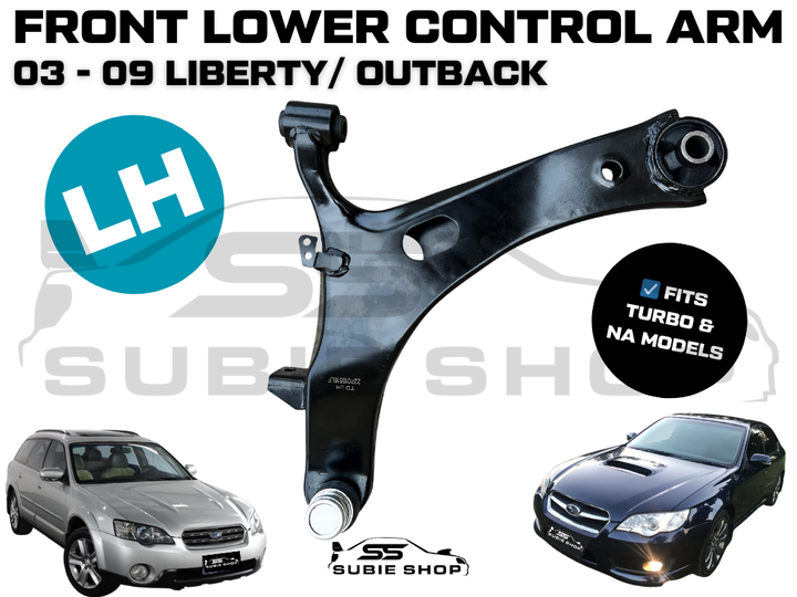 Left Passenger Front Lower Control Arm Bush for 03 - 09 Subaru Liberty Outback