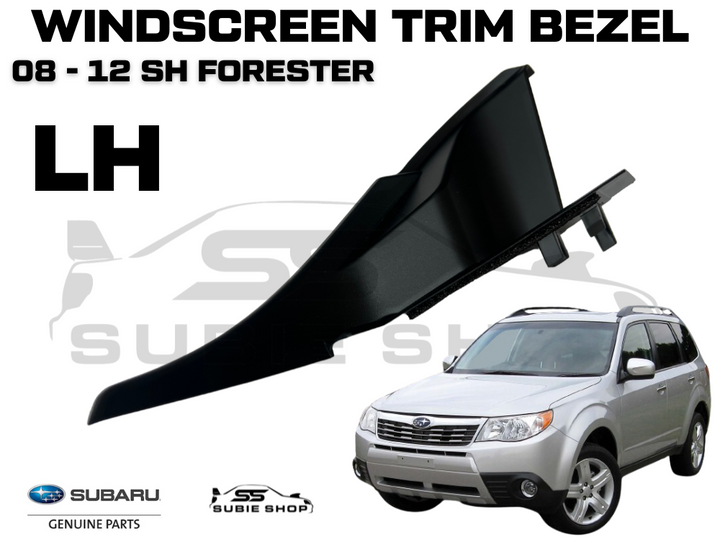 Genuine Subaru Forester SH XT 08 - 12 Windscreen Mould Trim Panel Bezel Left LH