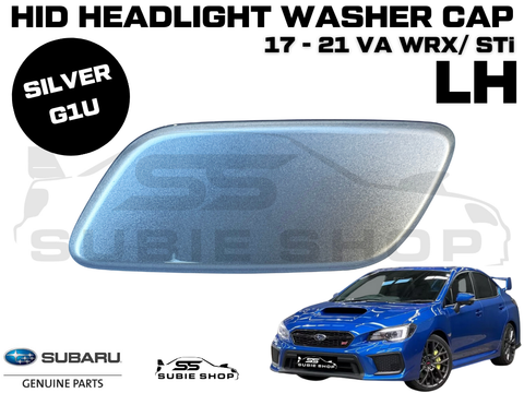 New Genuine Headlight Silver Washer Cap Cover 17-21 Subaru Impreza VA WRX STi LH